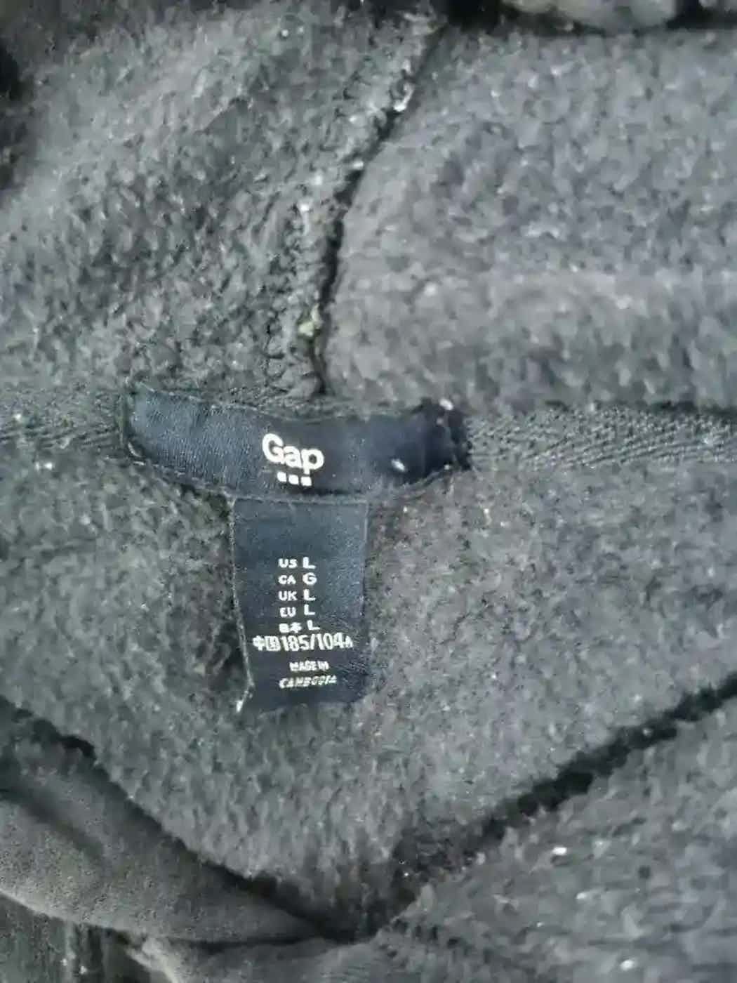 Gap Vintage GAP Big Logo Hoodie Size US L / EU 52-54 / 3 - 8 Thumbnail