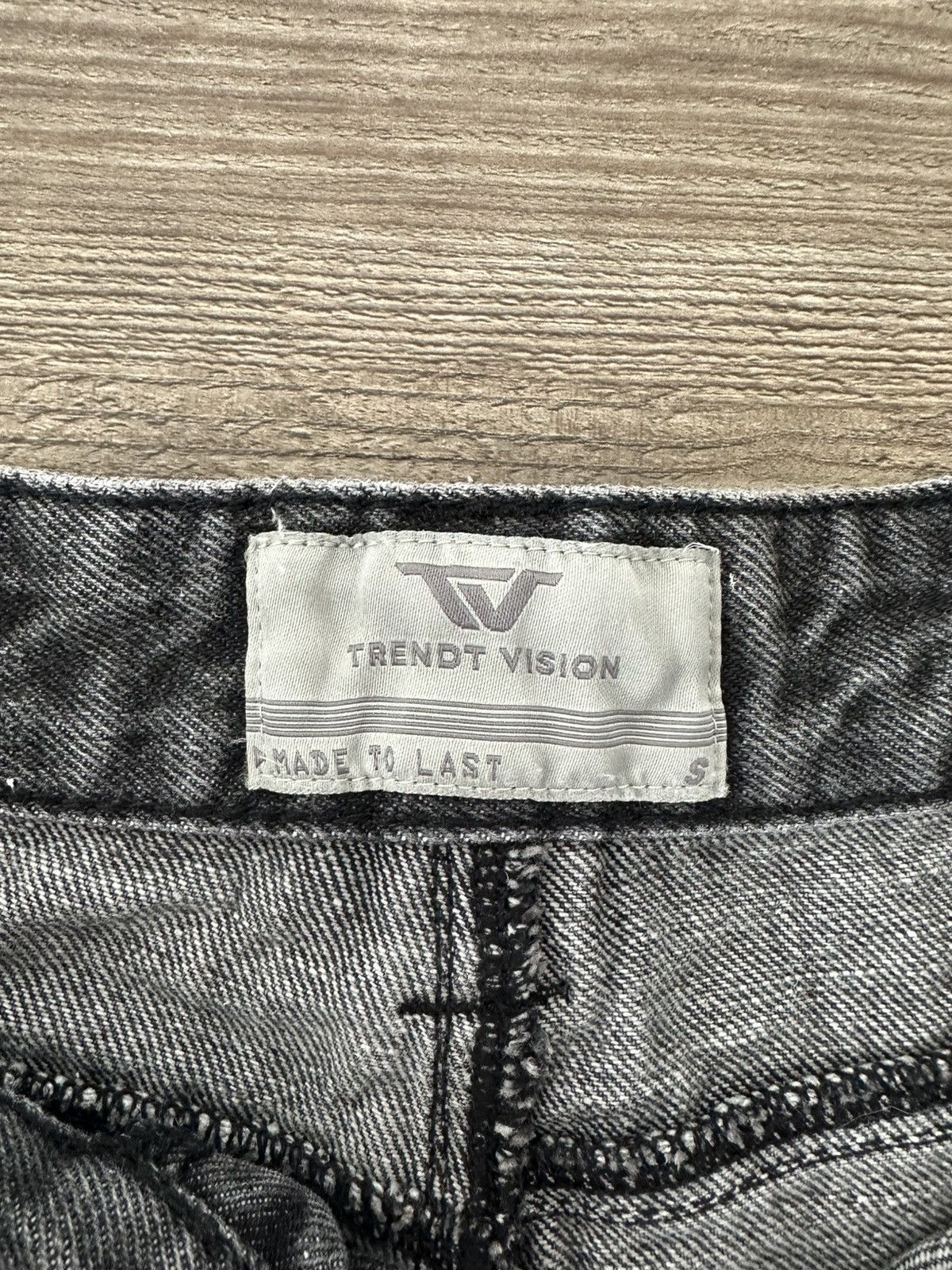 Trendt Vision Trendtvision Small Ash Black Baggy Denim Size US 32 / EU 48 - 3 Thumbnail