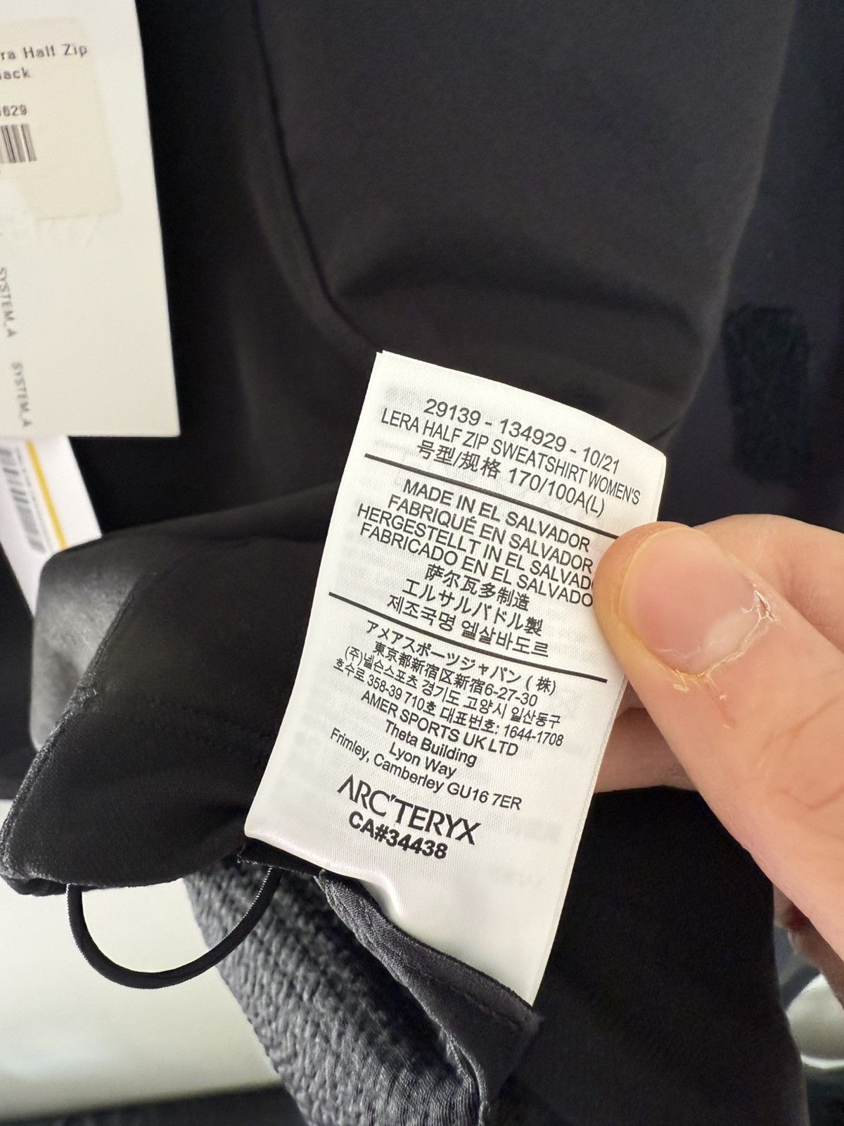 Arc'teryx Lera Half-Zip Arc’Teryx - Capsule System_A - New - L Size L / US 10 / IT 46 - 10 Thumbnail