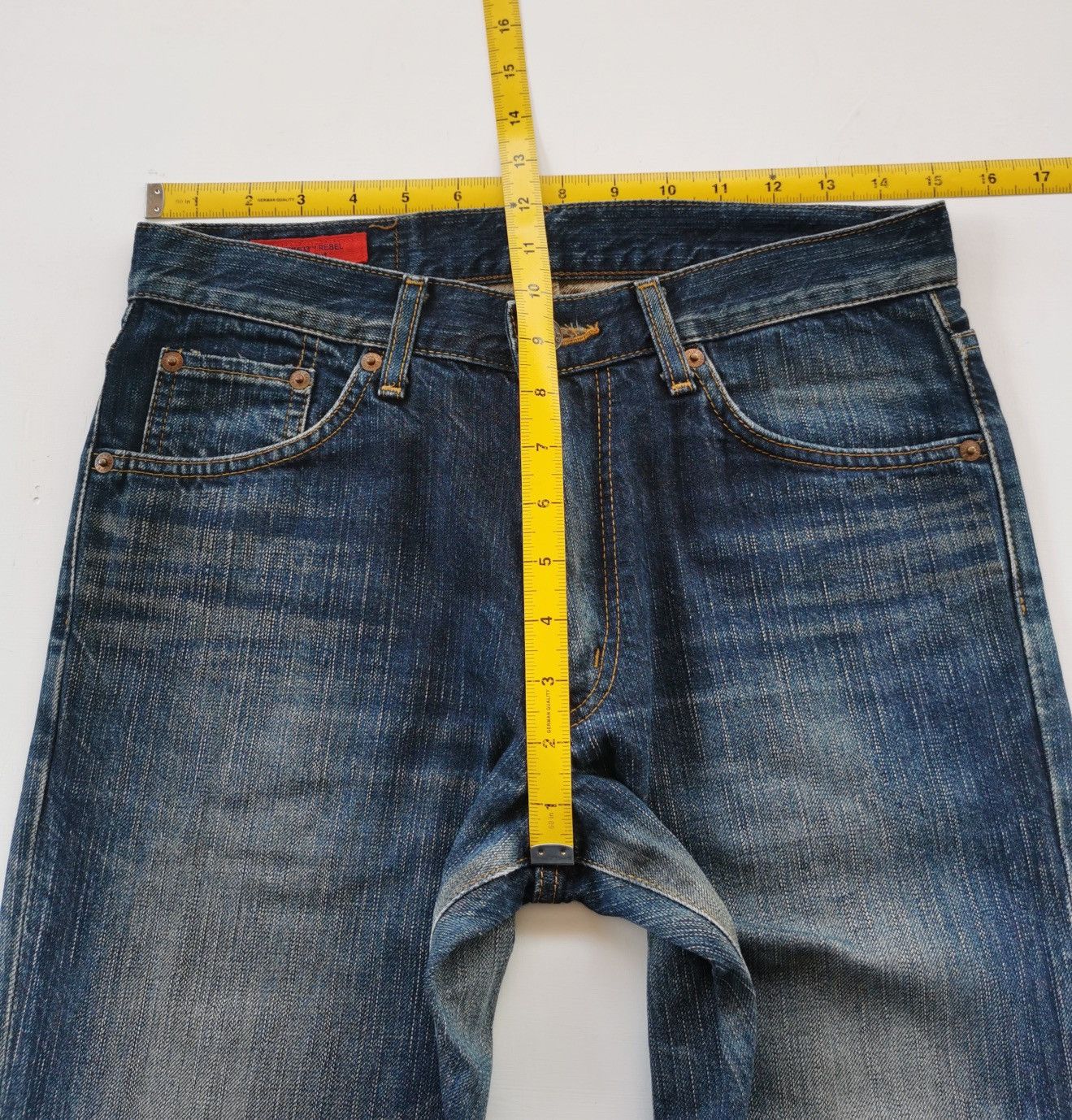 Edwin Bootcut Edwin 503 Rebel Denim Jeans Size US 30 / EU 46 - 11 Thumbnail