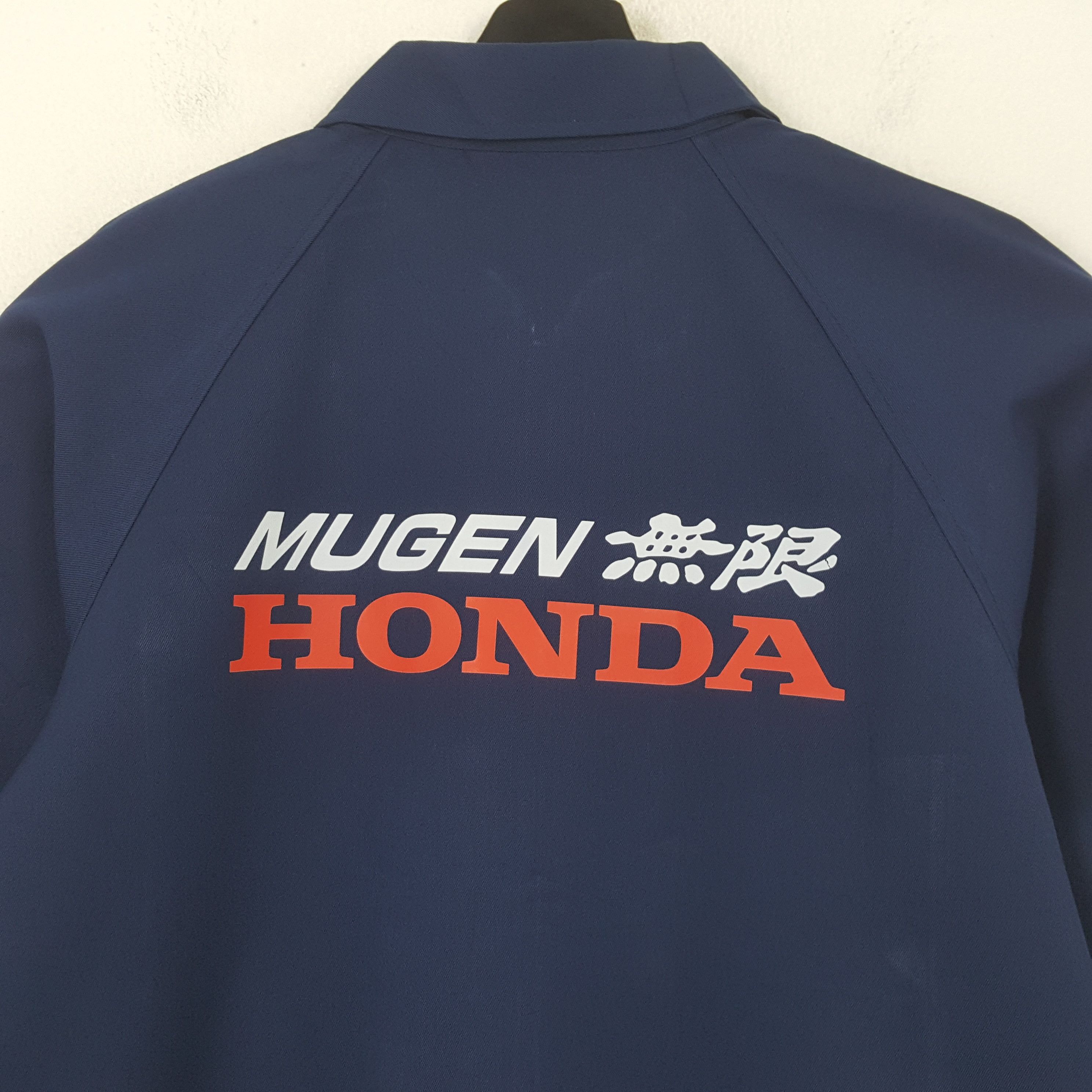 Vintage Mugen Honda Japanese Motorsports Custom Art Jacket RR22 Size US M / EU 48-50 / 2 - 2 Thumbnail