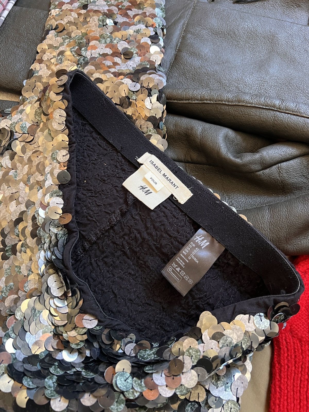 H&M × Isabel Marant Isabel Marant X H&M Pour Mermaid Leggings Stretching Pants Size 28" / US 6 / IT 42 - 9 Thumbnail