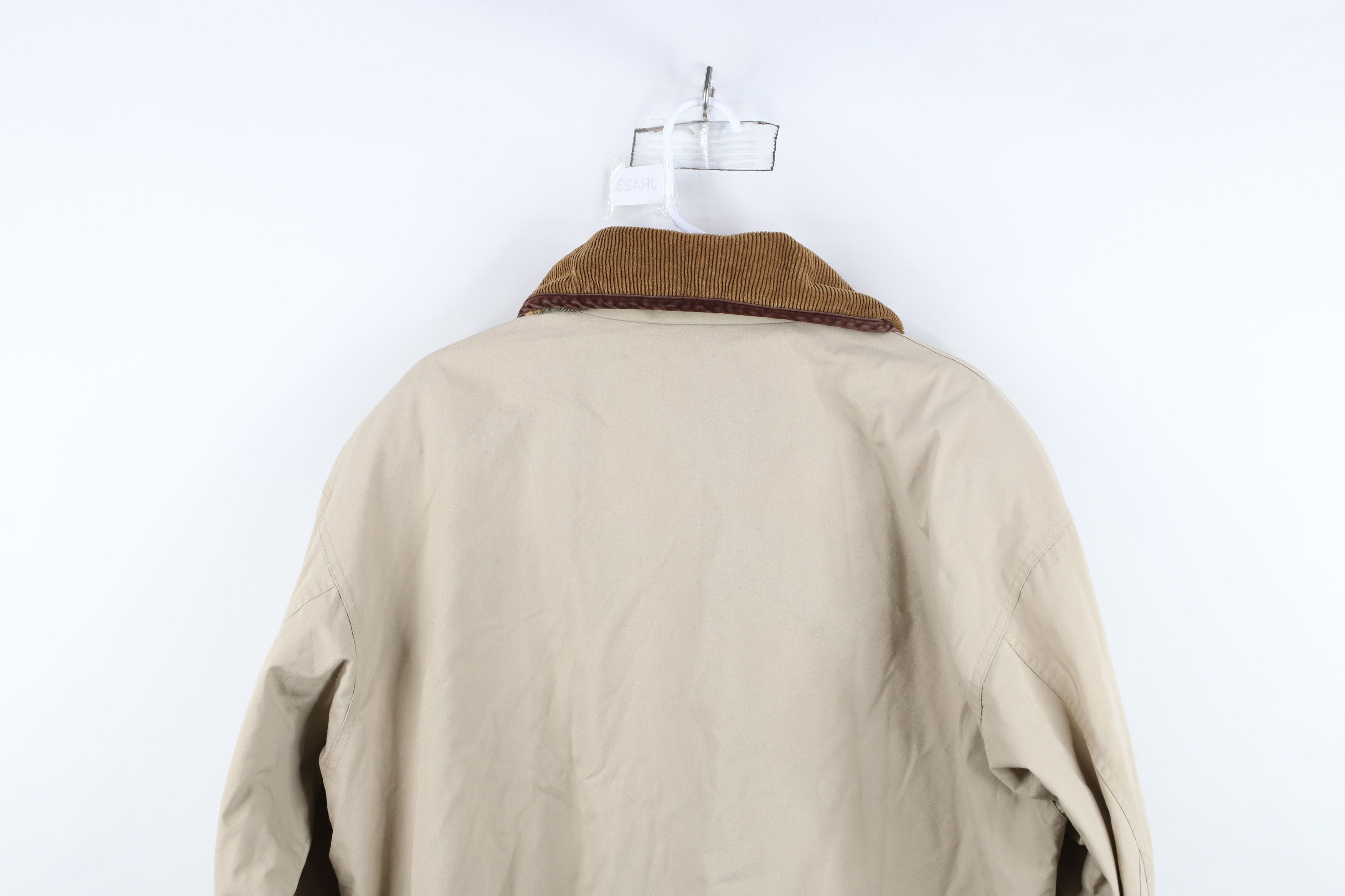Express Vintage 90s Express Flannel Lined Hook Clasp Parka Jacket Size US M / EU 48-50 / 2 - 14 Thumbnail