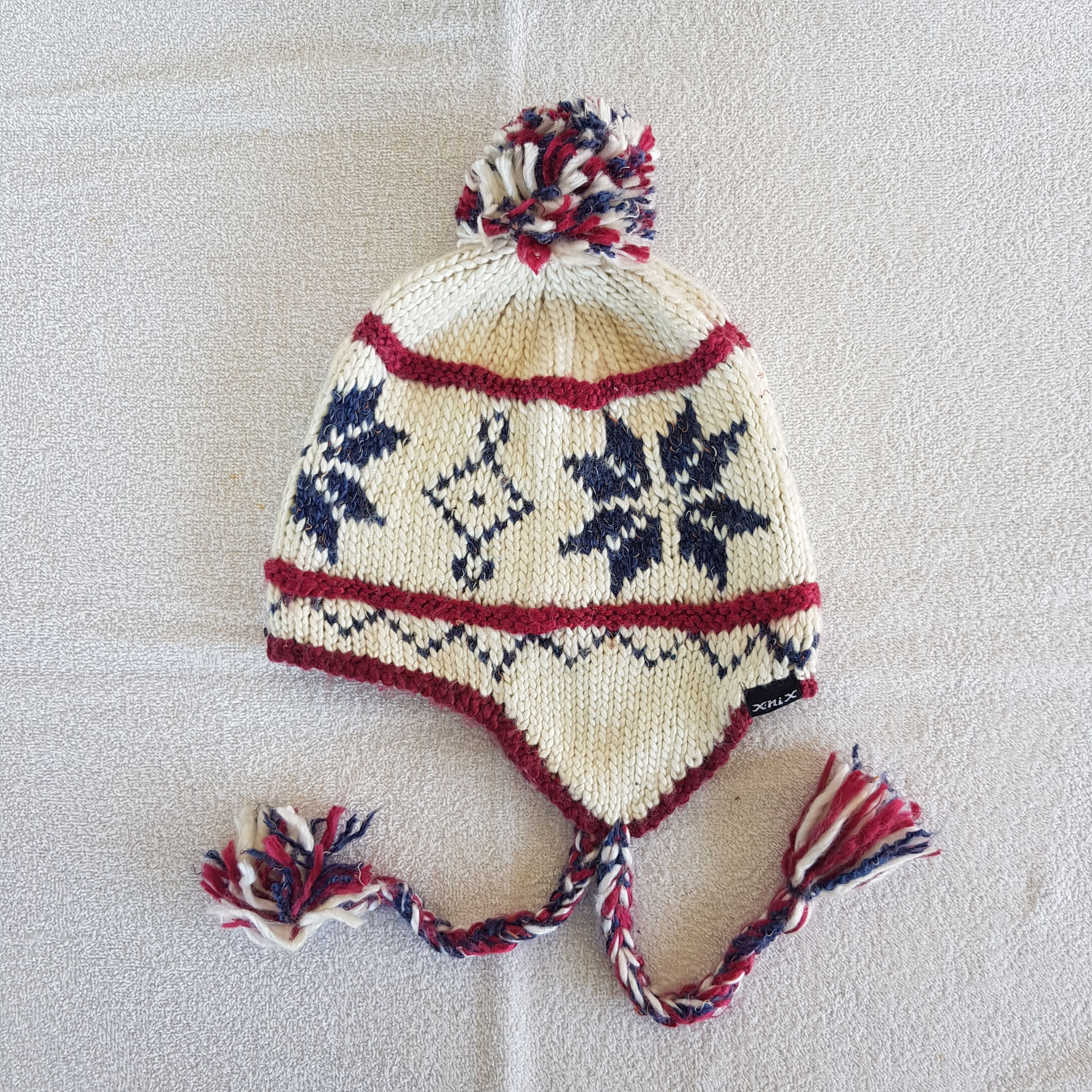 Japanese Brand Vintage Japanese Earflap Beanie Ribbed Knit Snow Caps Hats. Size ONE SIZE - 6 Thumbnail