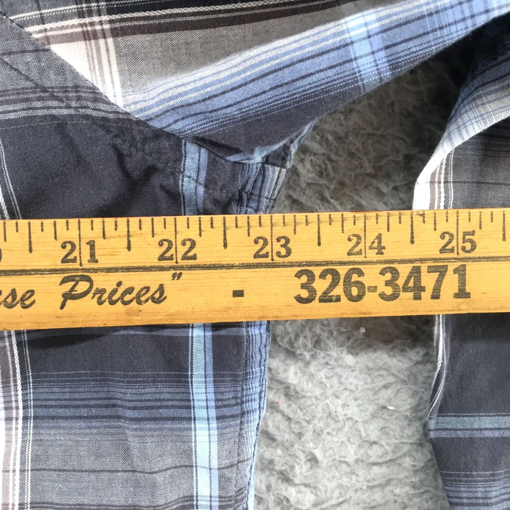 American Eagle Outfitters American Eagle Outfitters Casual Shirt Men XL Blue Plaid Long Sleeve Vintage Fit Size US XL / EU 56 / 4 - 4 Thumbnail
