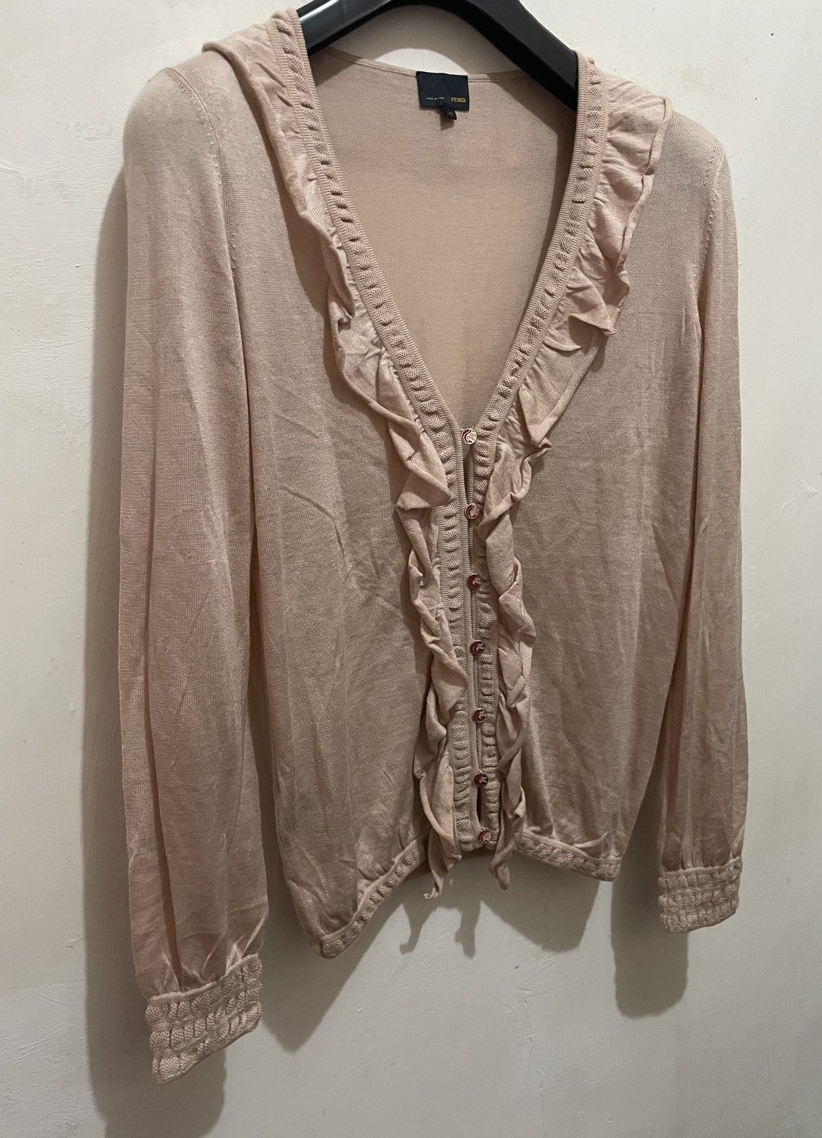 Fendi FENDI CASHMERE CARDIGANS Size M / US 6-8 / IT 42-44 - 3 Thumbnail