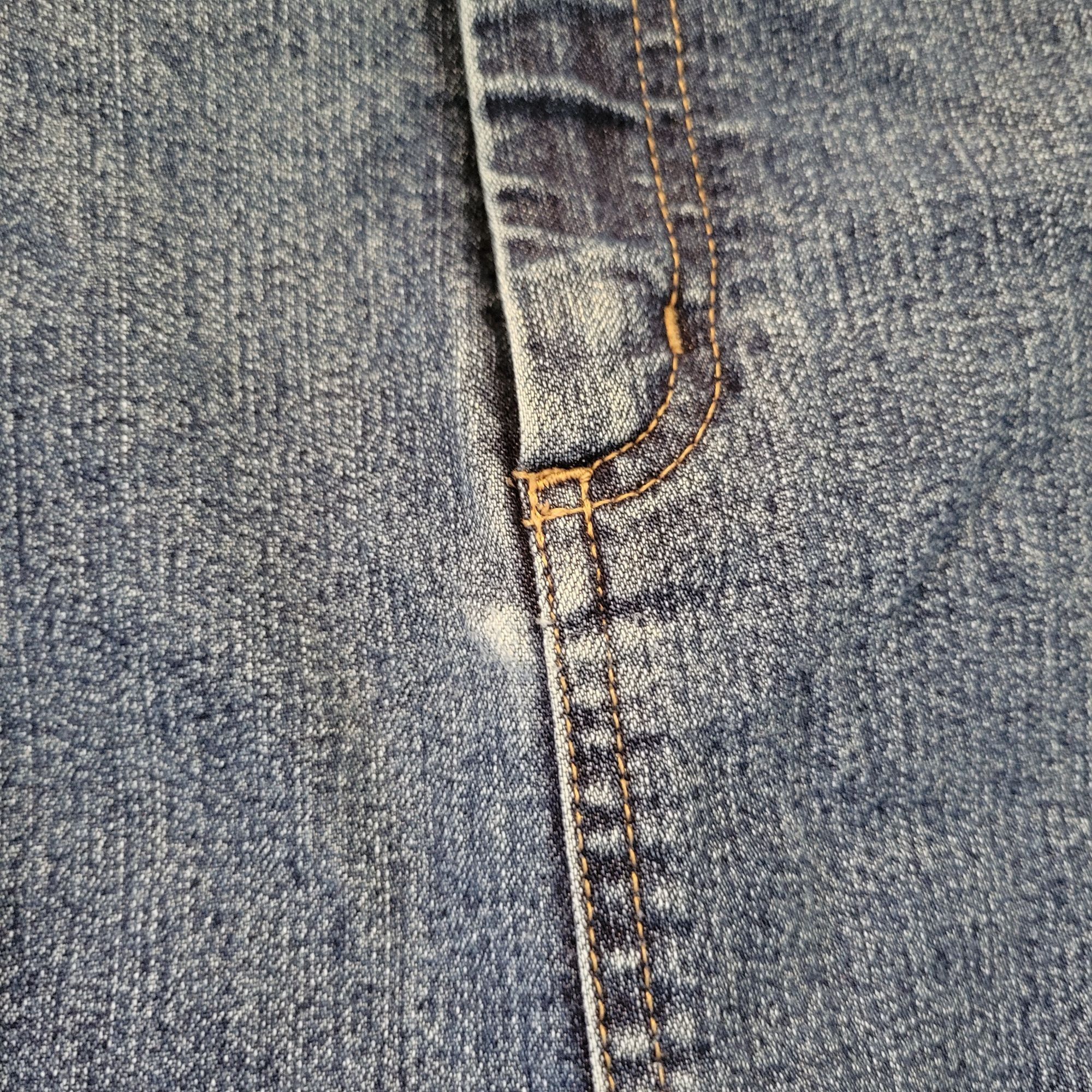 Duck Head Duck Head 14 Denim Blue Jean Skirt Back Slit Modest Church H Size 36" / US 14 / IT 50 - 3 Thumbnail