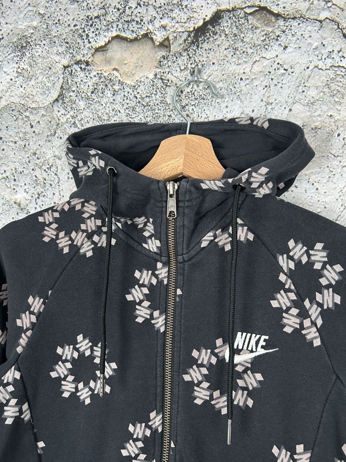 Nike Nike Zip Hoodie Streetwear Vintage Sportswear Y2K 00s Size US S / EU 44-46 / 1 - 3 Thumbnail