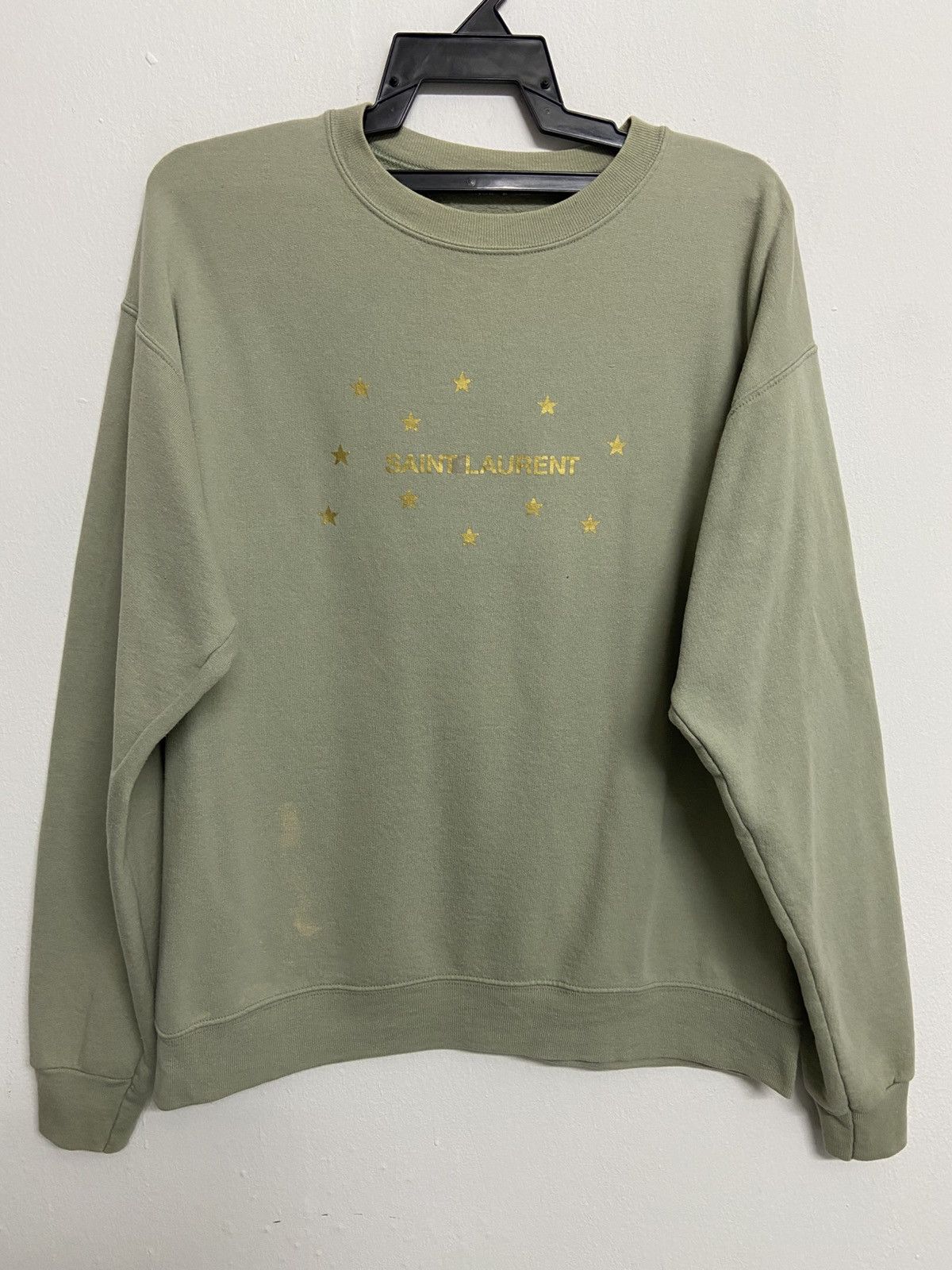 Hanes Saint Laurent Paris Sweatshirt Size US M / EU 48-50 / 2 - 1 Thumbnail