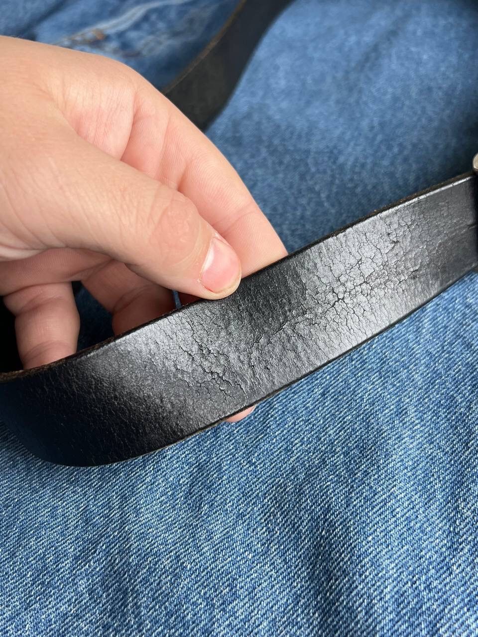 Dolce & Gabbana Vintage Dolce Gabbana Belt Steel Buckle D&G JEANS 1990s Y2K Size ONE SIZE - 5 Thumbnail