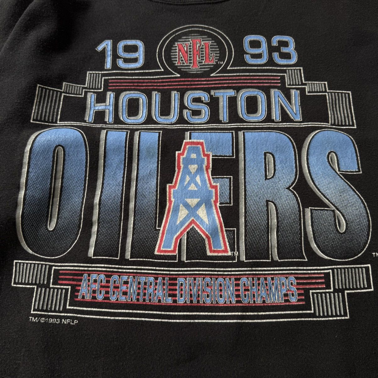 NFL × Vintage Vintage Houston Oliers 1993 NFL Sweatshirt 90s RARE Hanes Size US L / EU 52-54 / 3 - 9 Thumbnail