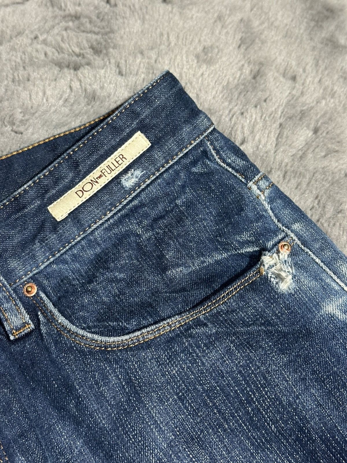 Other Don The Fuller "Mara" Selvedge Denim Pants Size US 34 / EU 50 - 9 Thumbnail