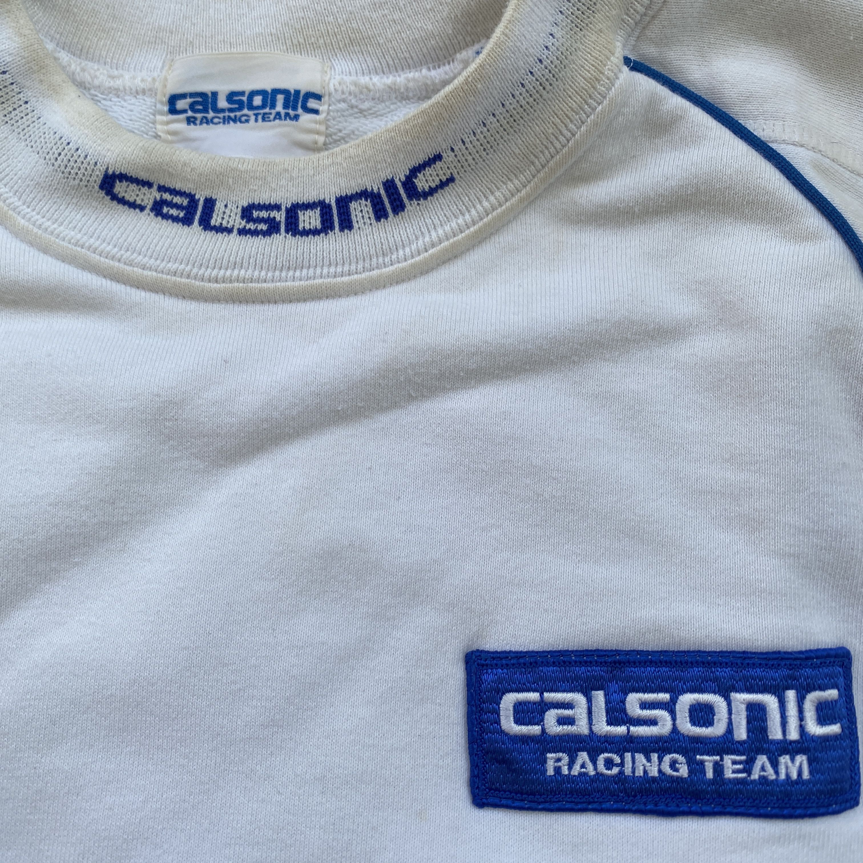 Gear for Sports VIntage Calsonic Racing Team Sweatshirt Shoulders Protection Size US L / EU 52-54 / 3 - 4 Thumbnail