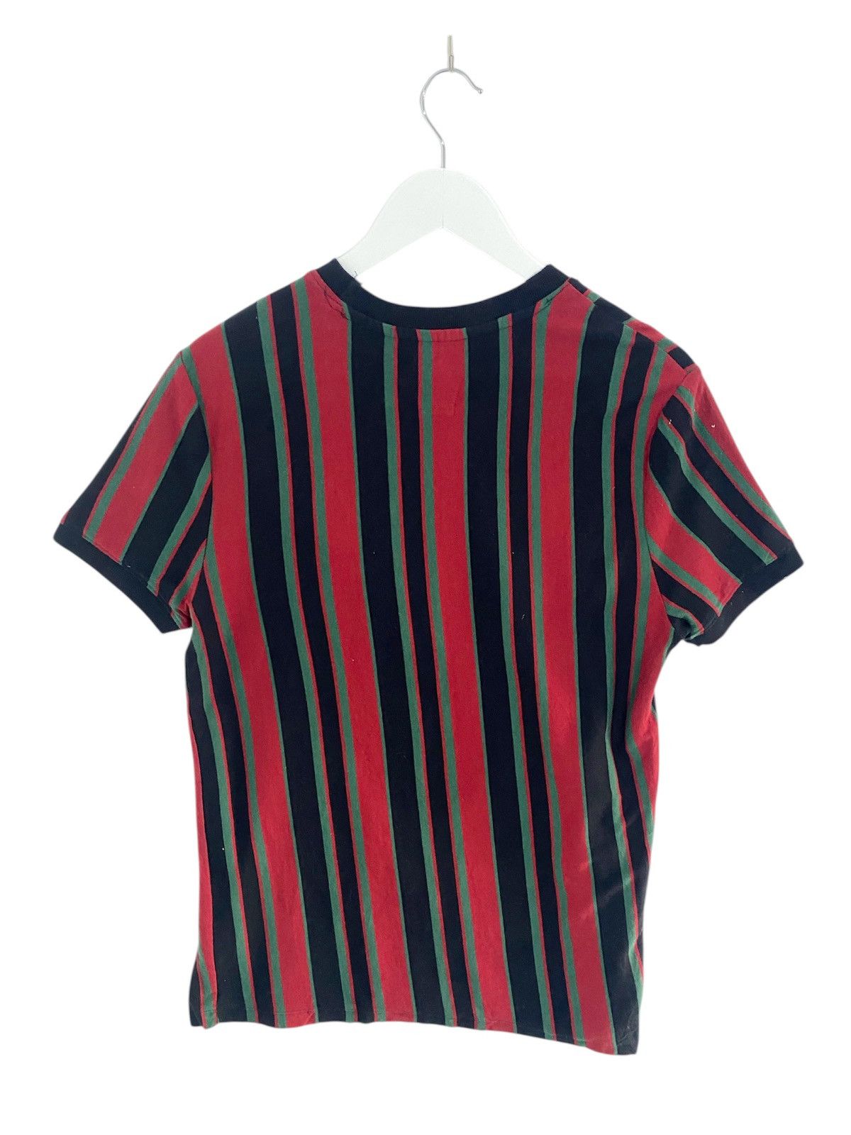 Japanese Brand Original Gravity Tshirt Vertical Stripes Ringer Size US M / EU 48-50 / 2 - 2 Thumbnail