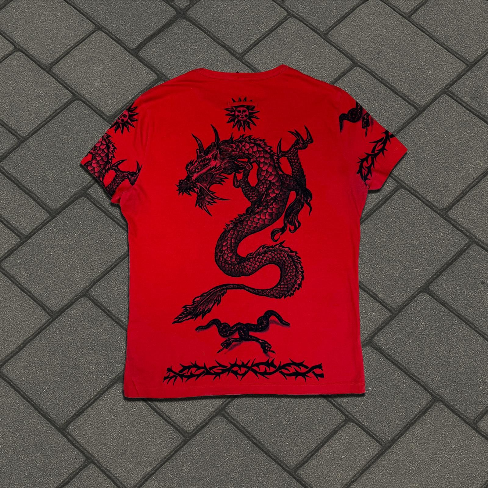 Jean Paul Gaultier SS96 Jean Paul Gaultier Red Safe Sex Tee Size US S / EU 44-46 / 1 - 2 Thumbnail