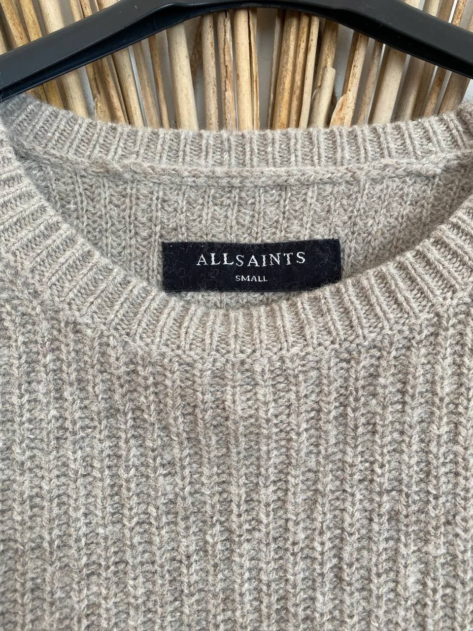 Allsaints × Vintage SWEATER Allsaints Vintage Mini Logo Y2k Style wool Size US S / EU 44-46 / 1 - 3 Thumbnail