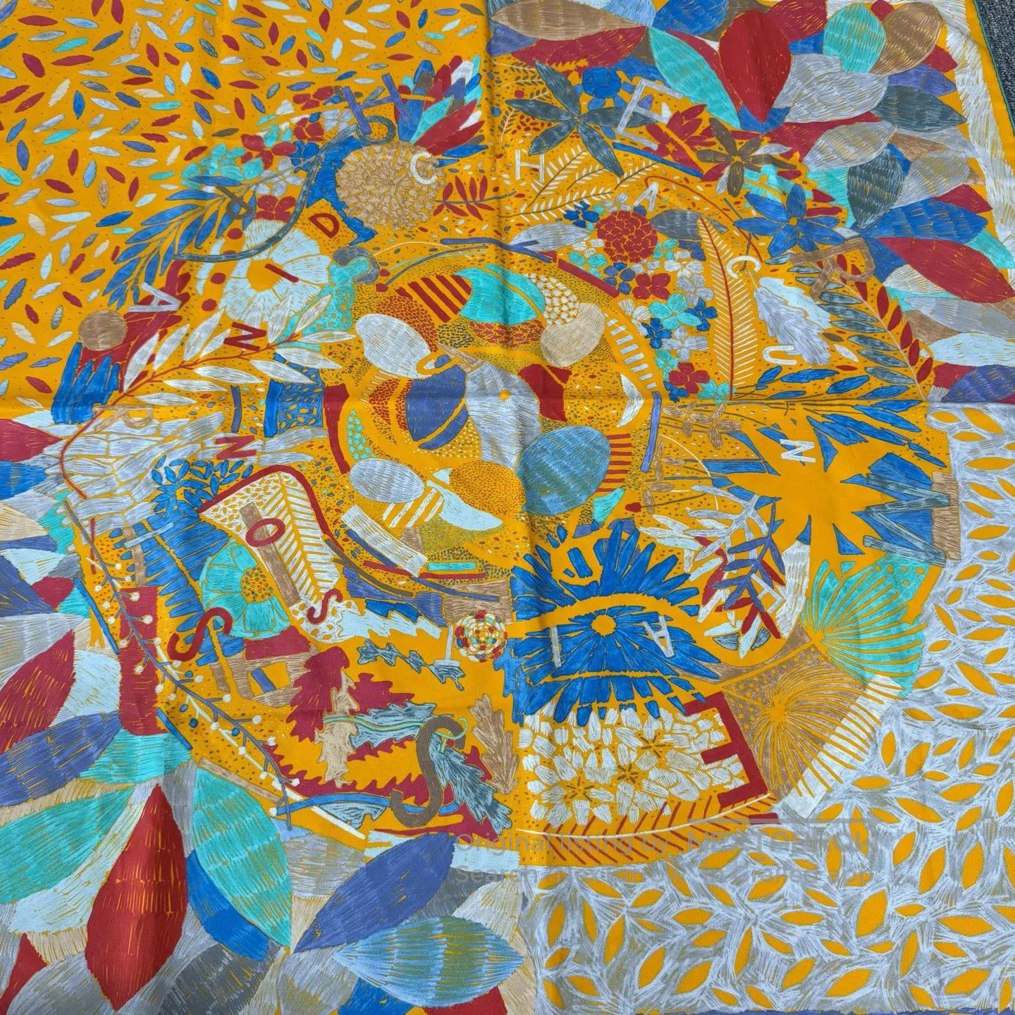 Hermes Hermes Golden Autumn Scarf| Size ONE SIZE - 3 Thumbnail