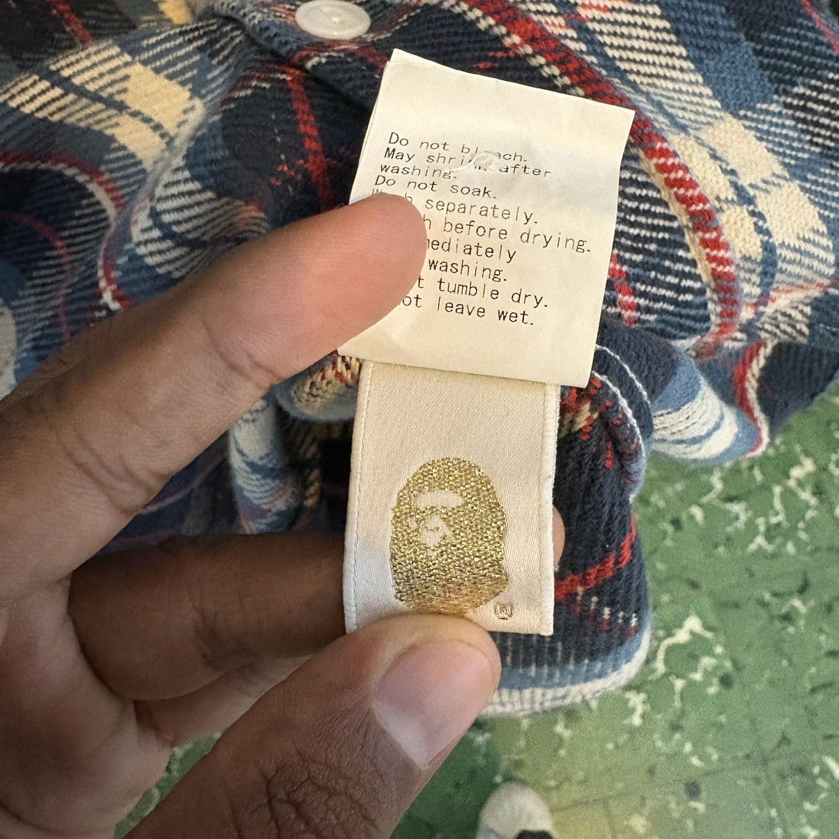 Bape Beautiful Bape Flannel Shirt Size US M / EU 48-50 / 2 - 5 Thumbnail