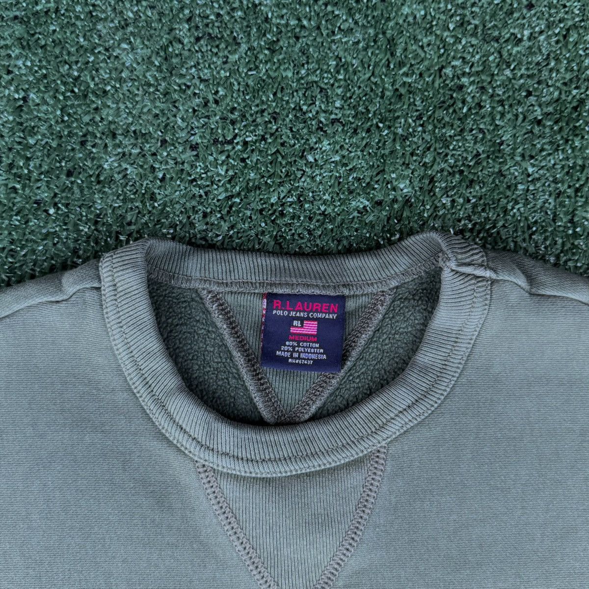 Polo Ralph Lauren × Ralph Lauren Vintage 90s Ralph Lauren Polo Jeans Co Sweatshirt Size US M / EU 48-50 / 2 - 3 Thumbnail