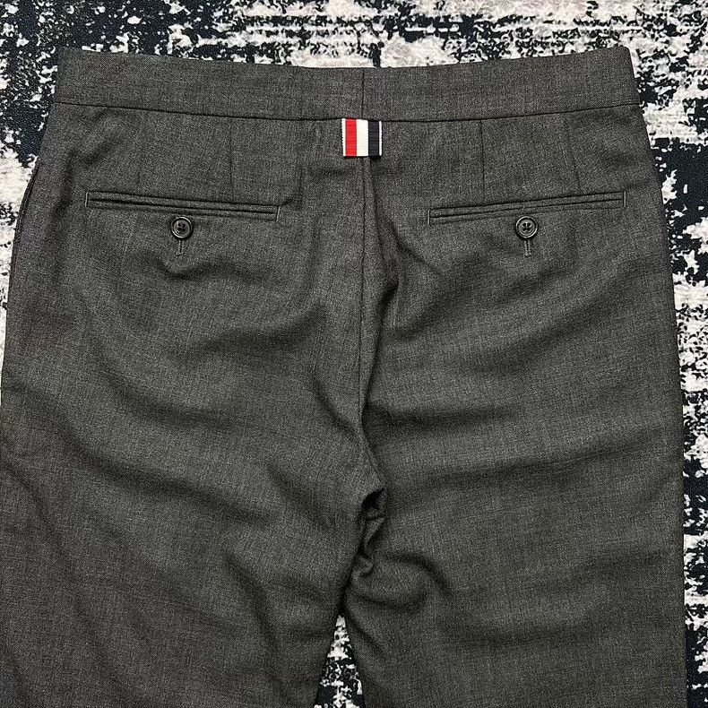 Thom Browne Thom Browne Gray wool trousers Size 25" / US 0 / IT 36 - 8 Thumbnail
