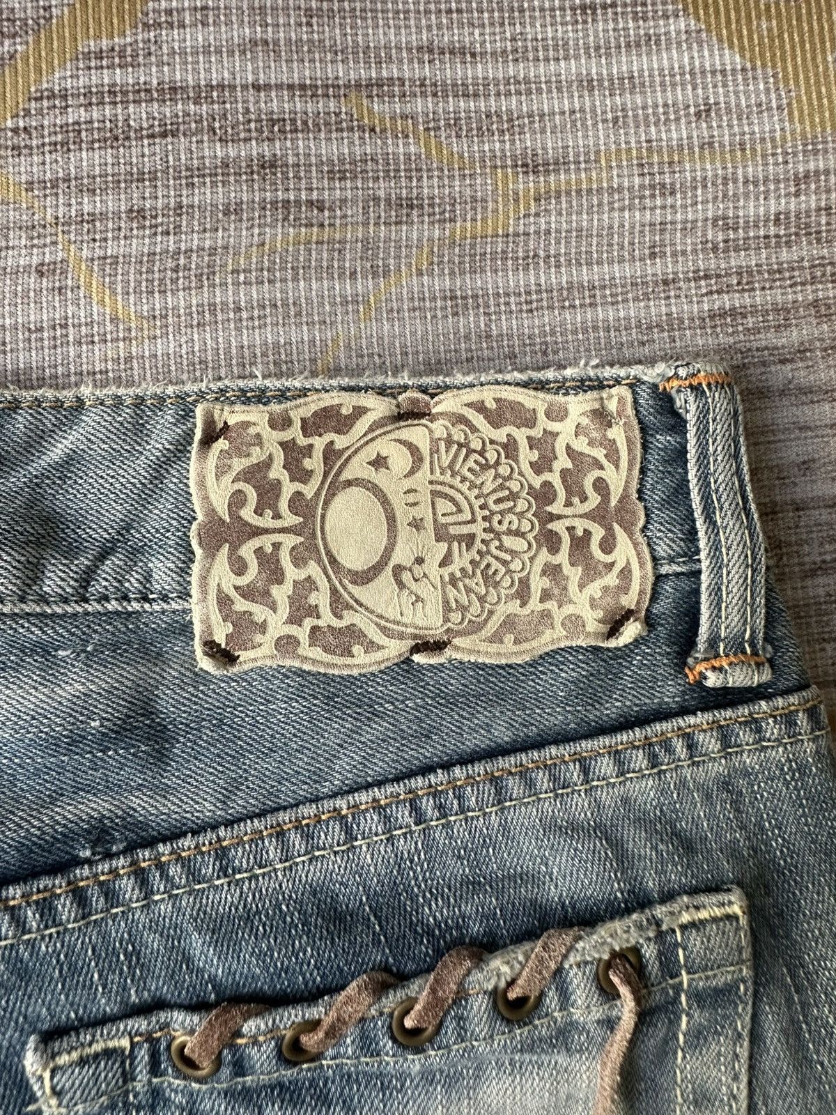 Other FLARE Vienus Native Design Distressed Denim Size 27" / US 4 / IT 40 - 18 Thumbnail