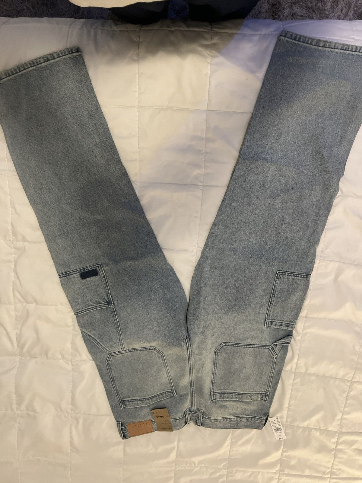 Pacsun Baggy double knee jeans Size US 36 / EU 52 - 4 Thumbnail
