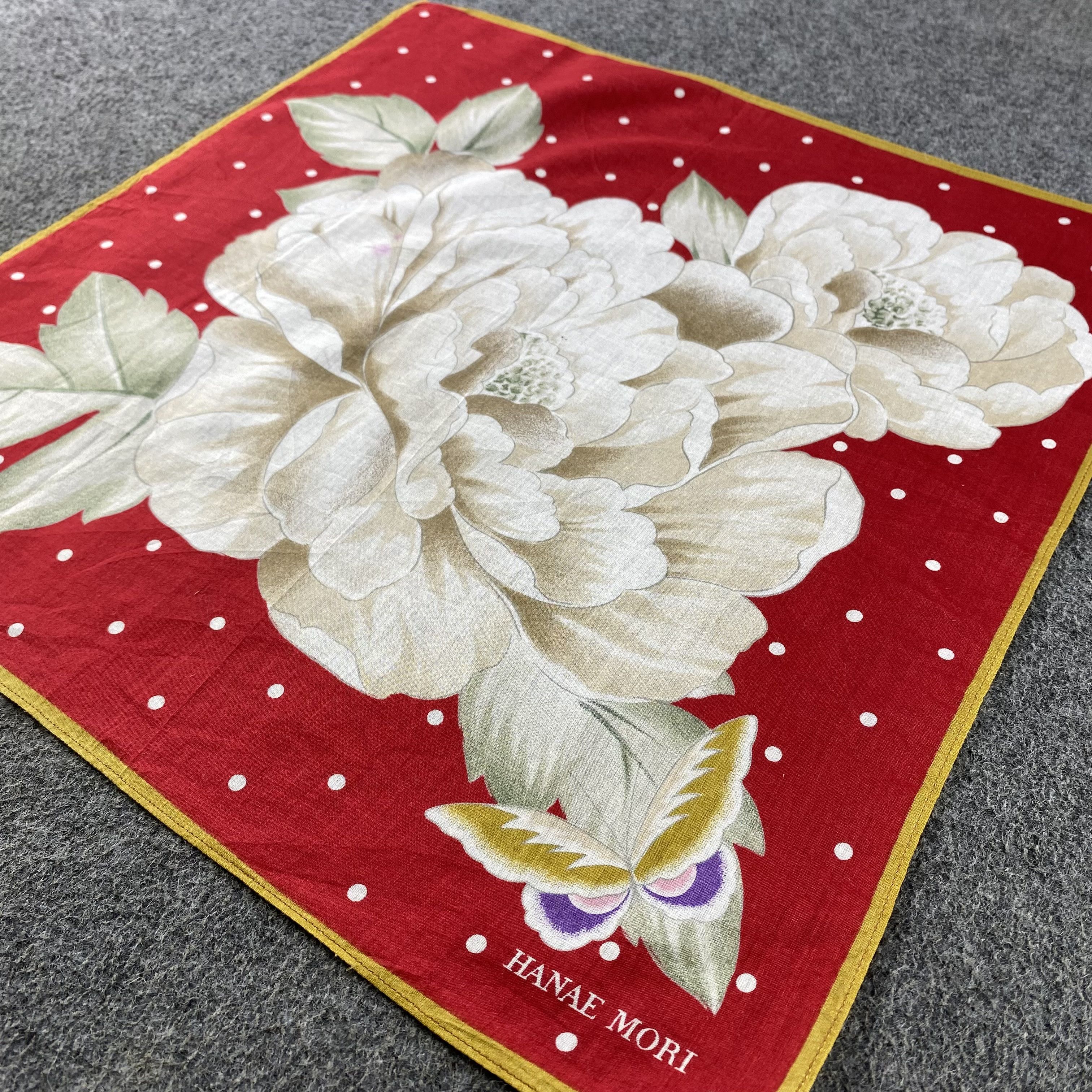 Hanae Mori × Japanese Brand Hanae Mori Handkerchief/Neckerchief/Bandana HC688 Size ONE SIZE - 2 Thumbnail