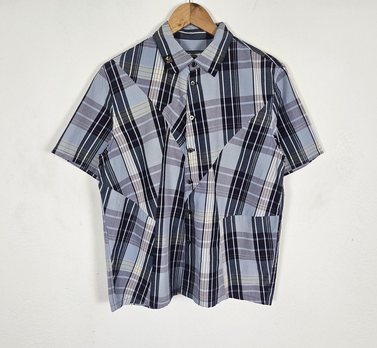 Hai Sporting Gear Vintage 80s 90s Hai Sporting Gear asymmetrical design shirt Size US M / EU 48-50 / 2 - 2 Thumbnail