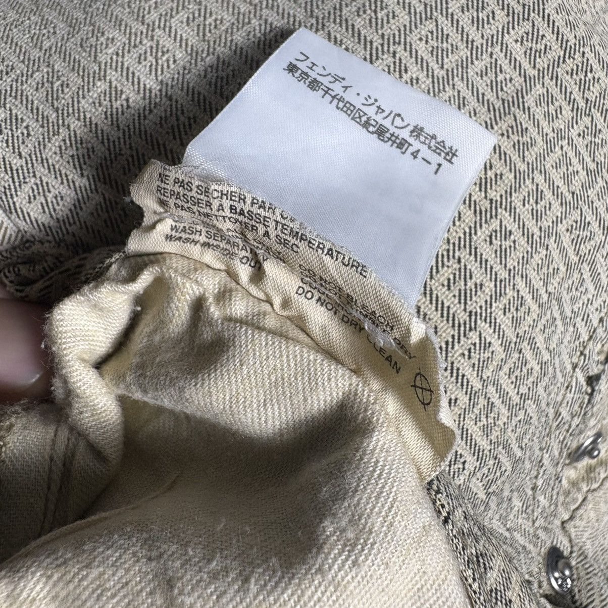 Fendi Fendi Monogram Distressed Jeans Pants Size US 30 / EU 46 - 10 Thumbnail