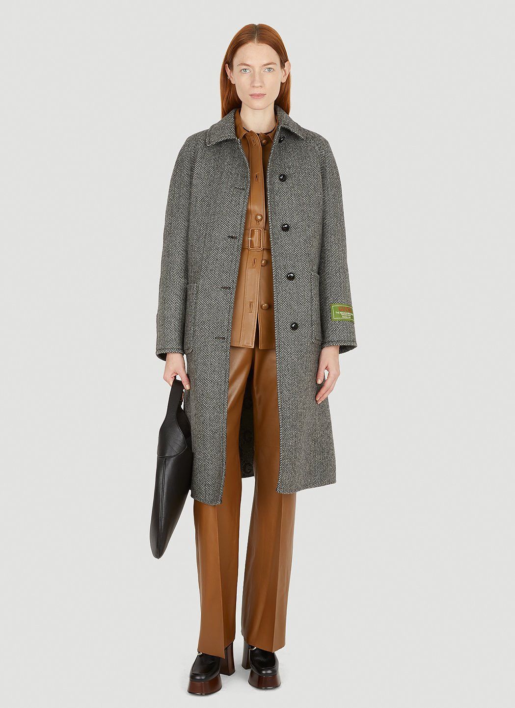 Gucci RRP $5500 NWT Gucci GG Reversible Wool Coat Monogram Size S / US 4 / IT 40 - 7 Thumbnail