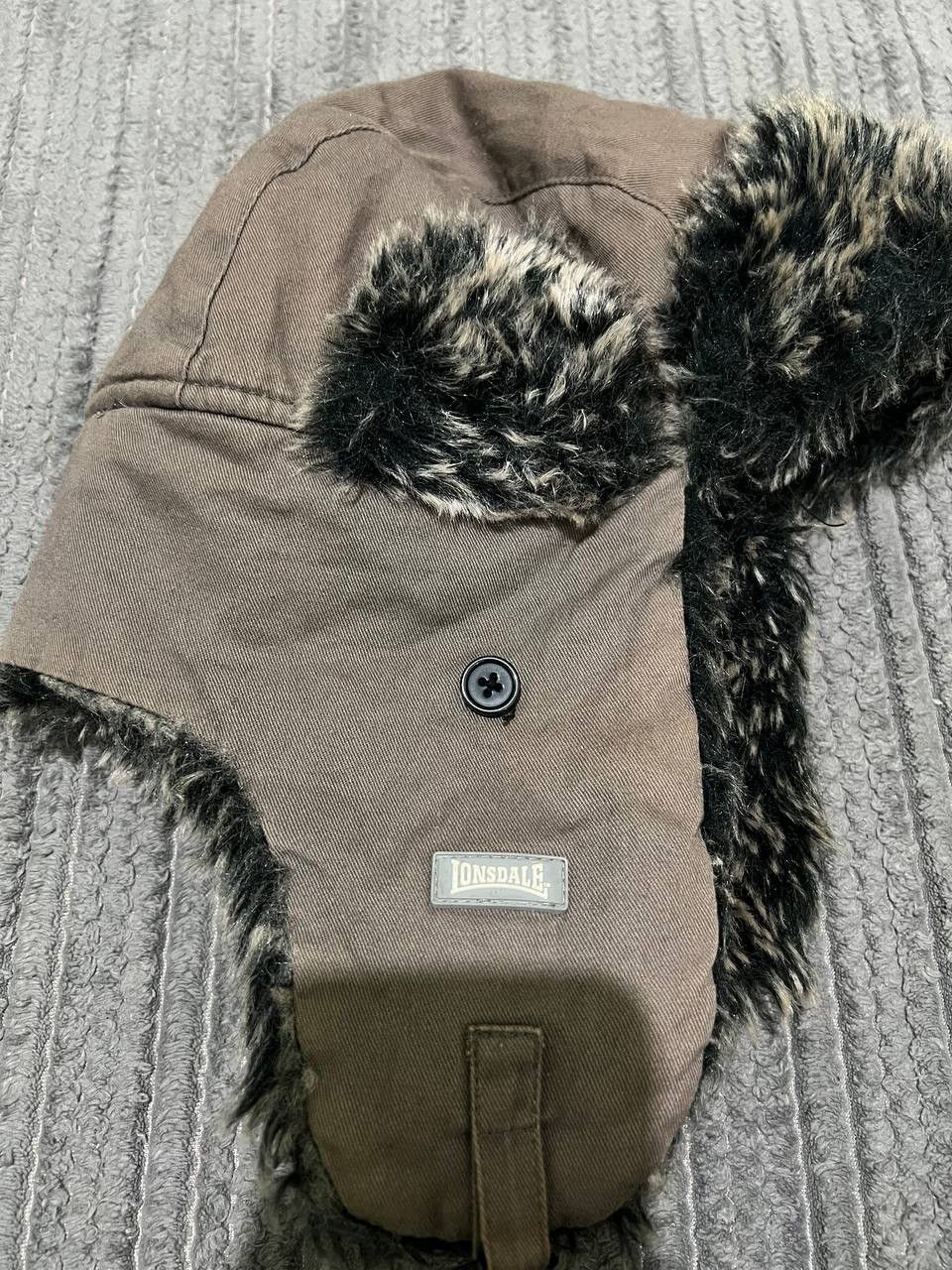 Hysteric Glamour × If Six Was Nine × Vintage Vintage Y2K Lonsdale Active Ushanka Opium Black Fur Faux Ava Size ONE SIZE - 7 Thumbnail