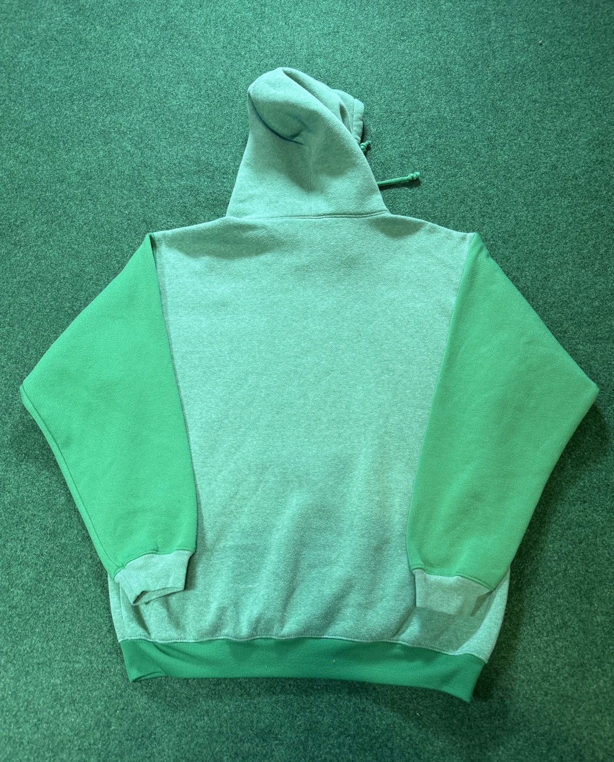 Vintage Vintage 90s Cook Forest Two Tone Green Sweatshirt Hoodie Size US M / EU 48-50 / 2 - 2 Thumbnail