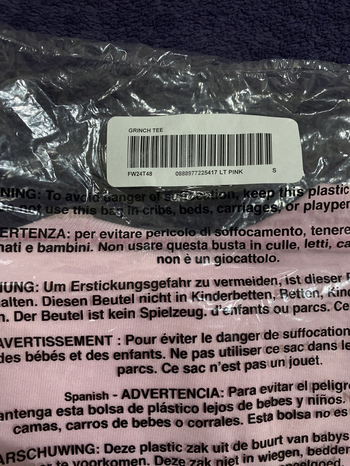 Supreme Supreme Grinch Tee Light Pink Size US S / EU 44-46 / 1 - 5 Thumbnail