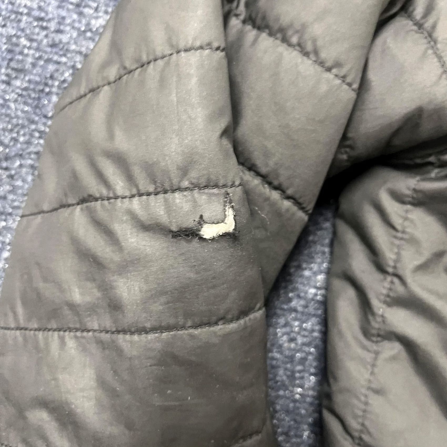 The North Face VINTAGE The North Face Jacket Womens Medium Black Quilted Fleece Lined Full Zip Coat Size M / US 6-8 / IT 42-44 - 3 Thumbnail