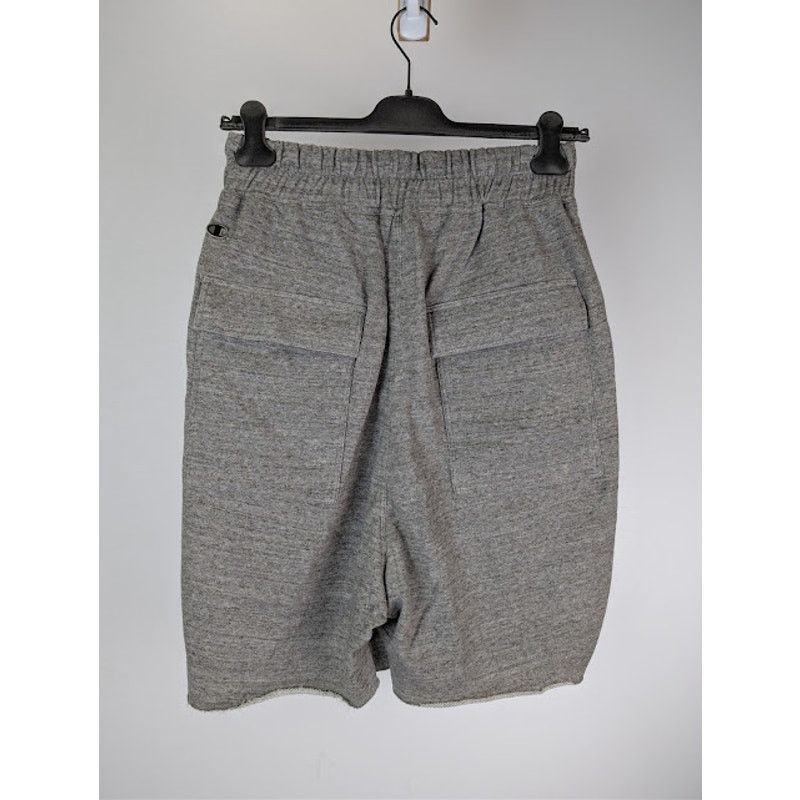 Champion × Rick Owens o1rshd1 Knitted Beveled Pods Shorts in Grey Melange L Size US 34 / EU 50 - 16 Thumbnail