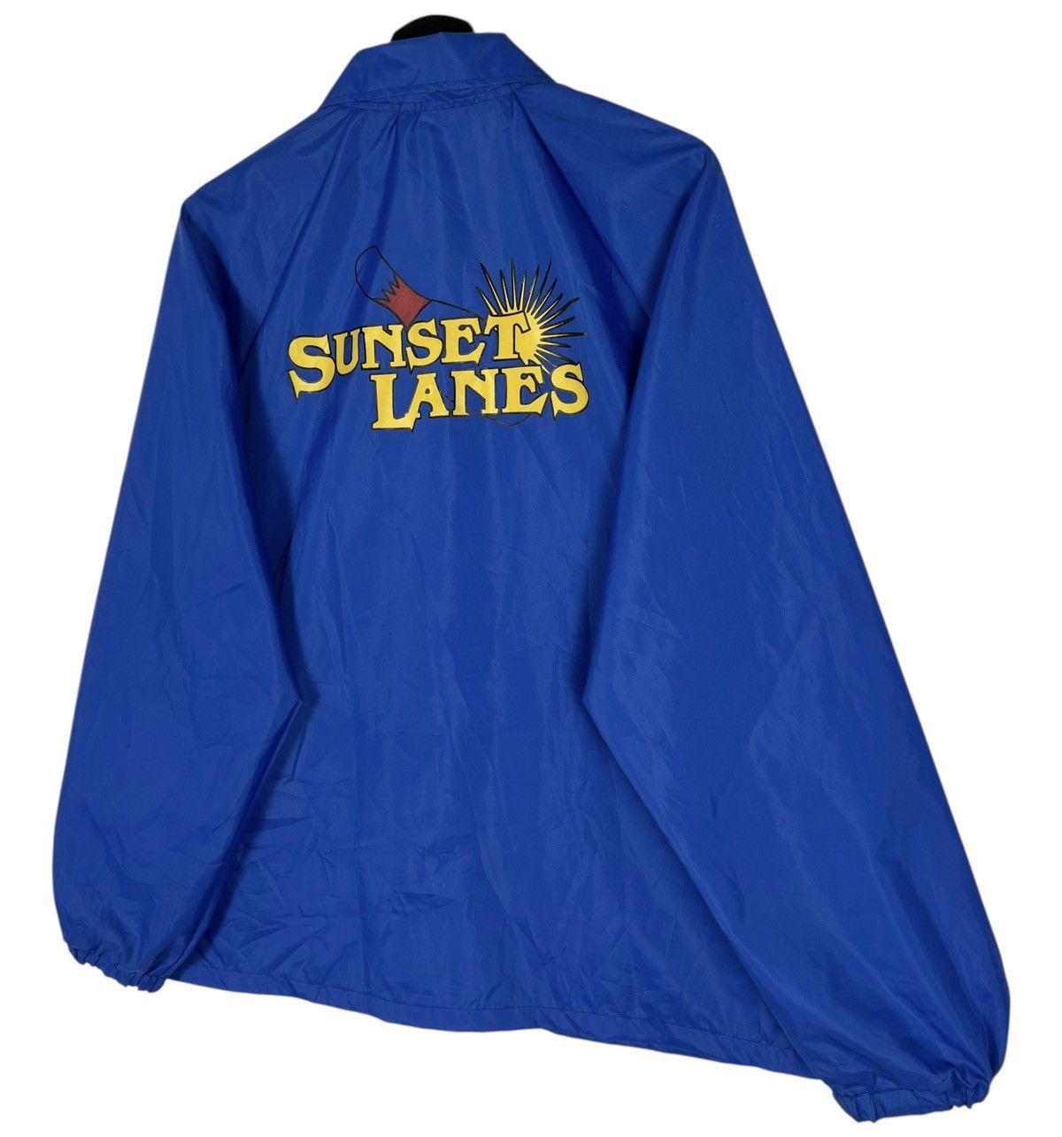 Vintage 90s Vintage Sunset Lanes Bowling Coach Jacket Size US M / EU 48-50 / 2 - 4 Thumbnail