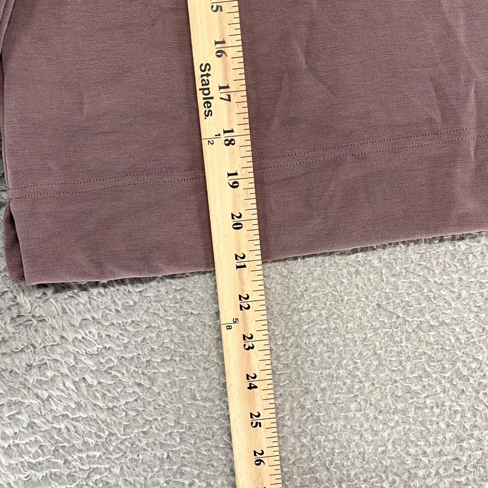 Athleta Athleta Sweatshirt Womens XS Seasoft Stretch Crewneck Top Relaxed Shirt Purple Solid Yoga Gym Run 90s? Size XS / US 0-2 / IT 36-38 - 4 Thumbnail