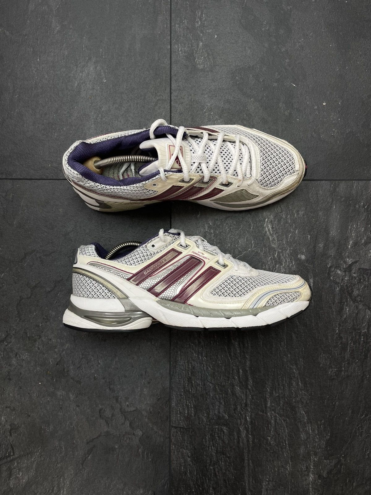 Vintage Adidas Adistar Salvation Running Shoes in White, Men's (Size 7)
