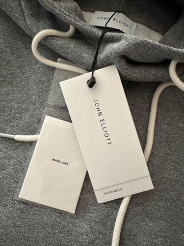 John Elliott John Elliott Dark Grey Aspen Mock Hoodie Size US S / EU 44-46 / 1 - 2 Thumbnail