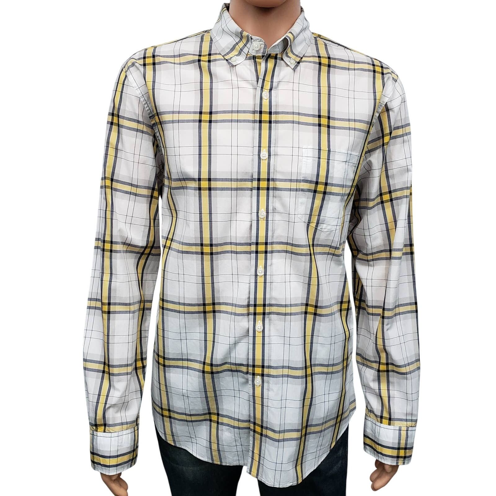 J.Crew J. Crew NY Light Weight Shirt Slim Fit L Button Down Plaid Size US L / EU 52-54 / 3 - 2 Thumbnail
