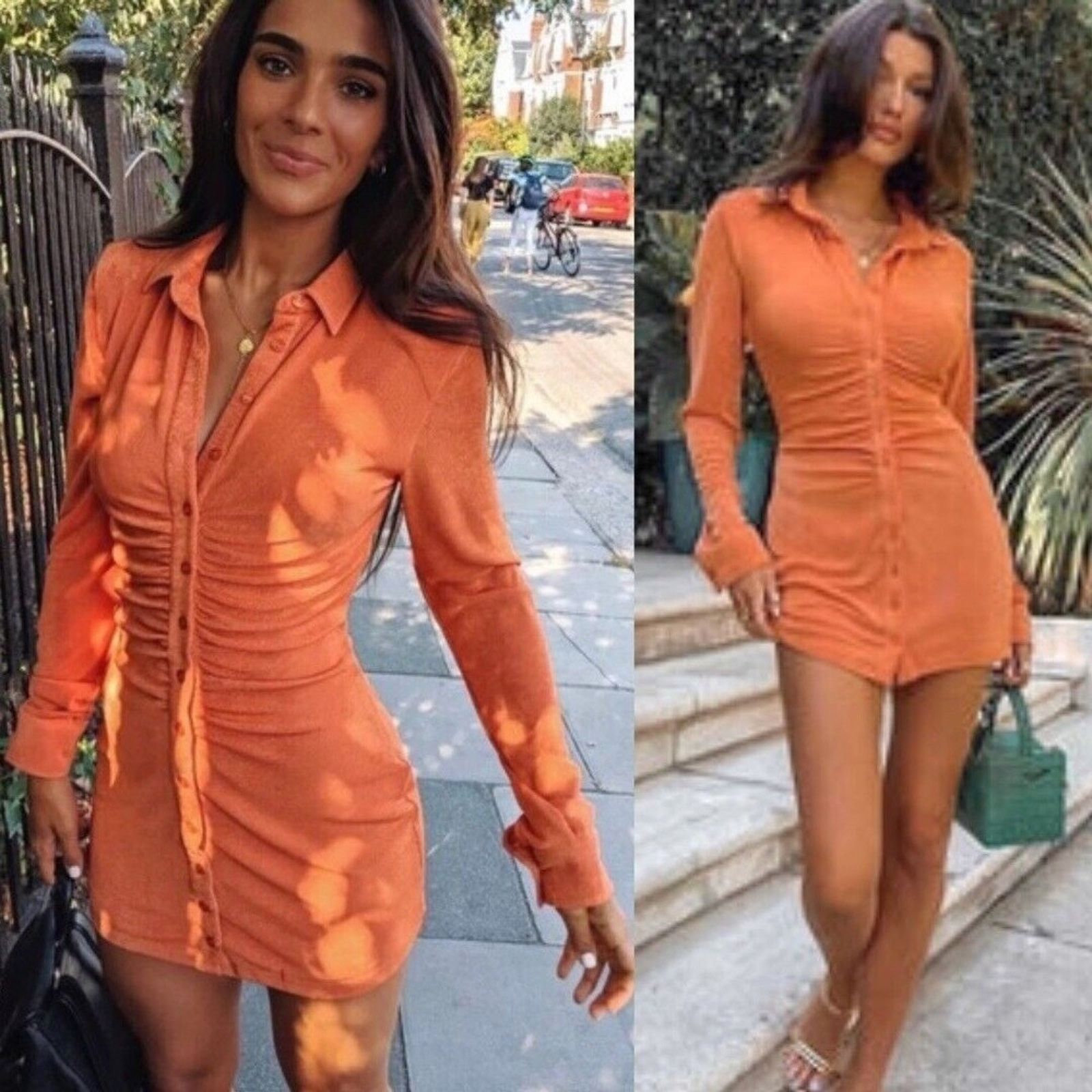 Other With Jean | Andy Dress Maple Orange XS Size XS / US 0-2 / IT 36-38 - 13 Thumbnail