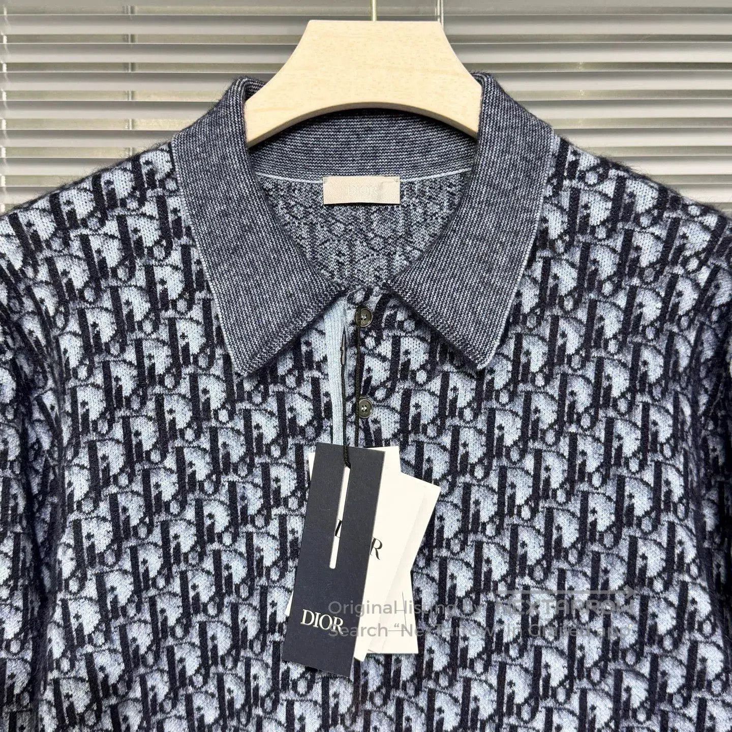 Dior dior long sleeve polo shirt limited edition. Size US M / EU 48-50 / 2 - 3 Thumbnail