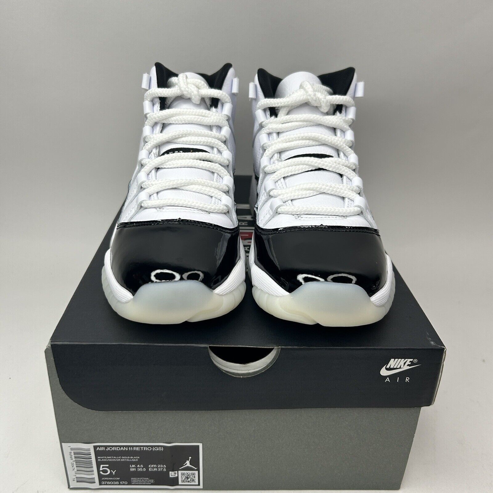 Jordan Brand Nike Shoes Air Jordan 11 Retro GS DMP/Gratitude” 2023 Size US 6.5 / IT 36.5 - 2 Thumbnail