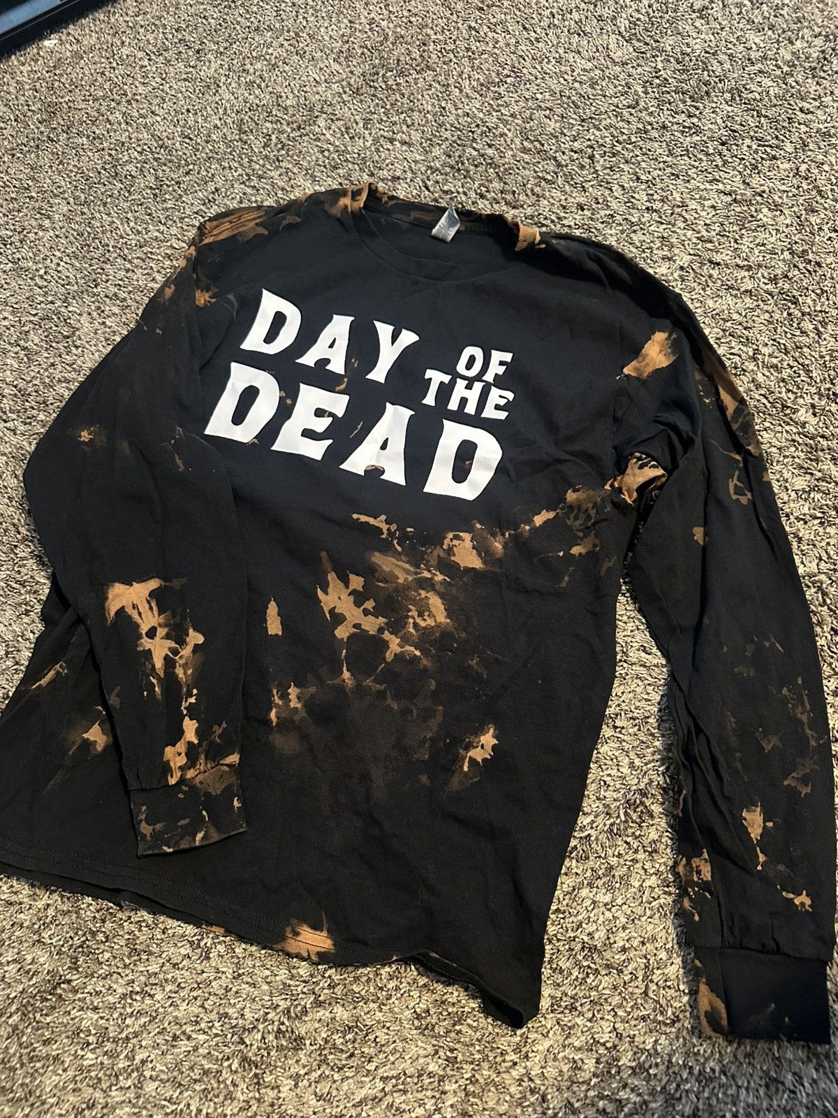 Other Day Of The Dead Long Sleeve T Shirt Size Large Bleached Size US L / EU 52-54 / 3 - 1 Thumbnail