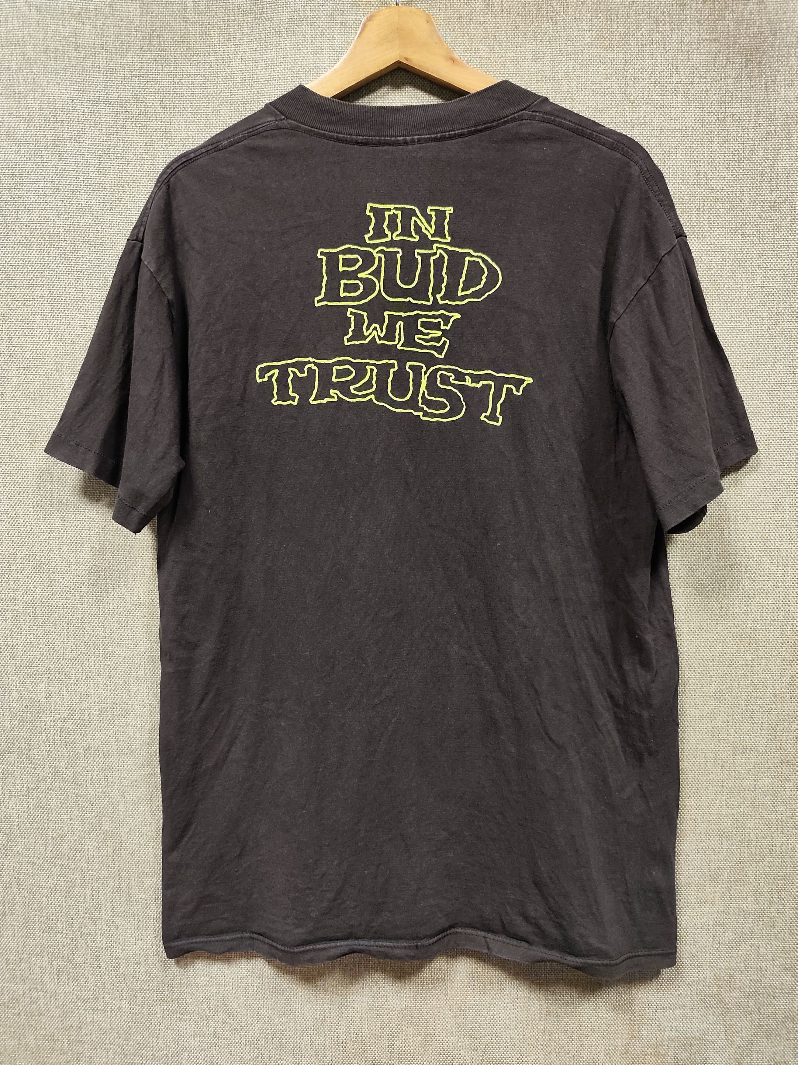 Dr. Dre × Rap Tees × Vintage Vintage T Shirt 90s Dr. Dre “In Bud We Trust” Pushead Size US L / EU 52-54 / 3 - 2 Thumbnail