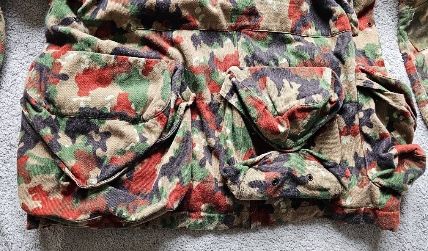 Other Alpenflage Swiss Military combat archive camo M70 jacket Size US L / EU 52-54 / 3 - 12 Thumbnail