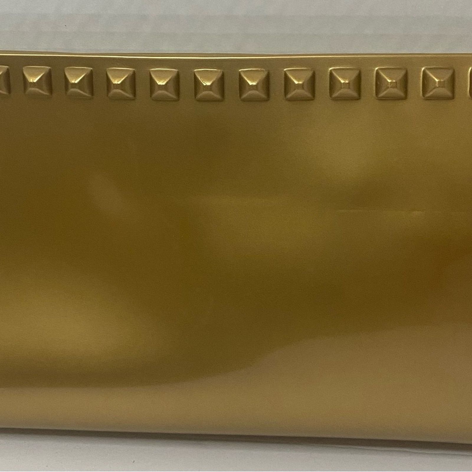 & Other Stories Carmen Sol gold "Julian Pochette" clutch trimmed w/ studs Size ONE SIZE - 2 Thumbnail