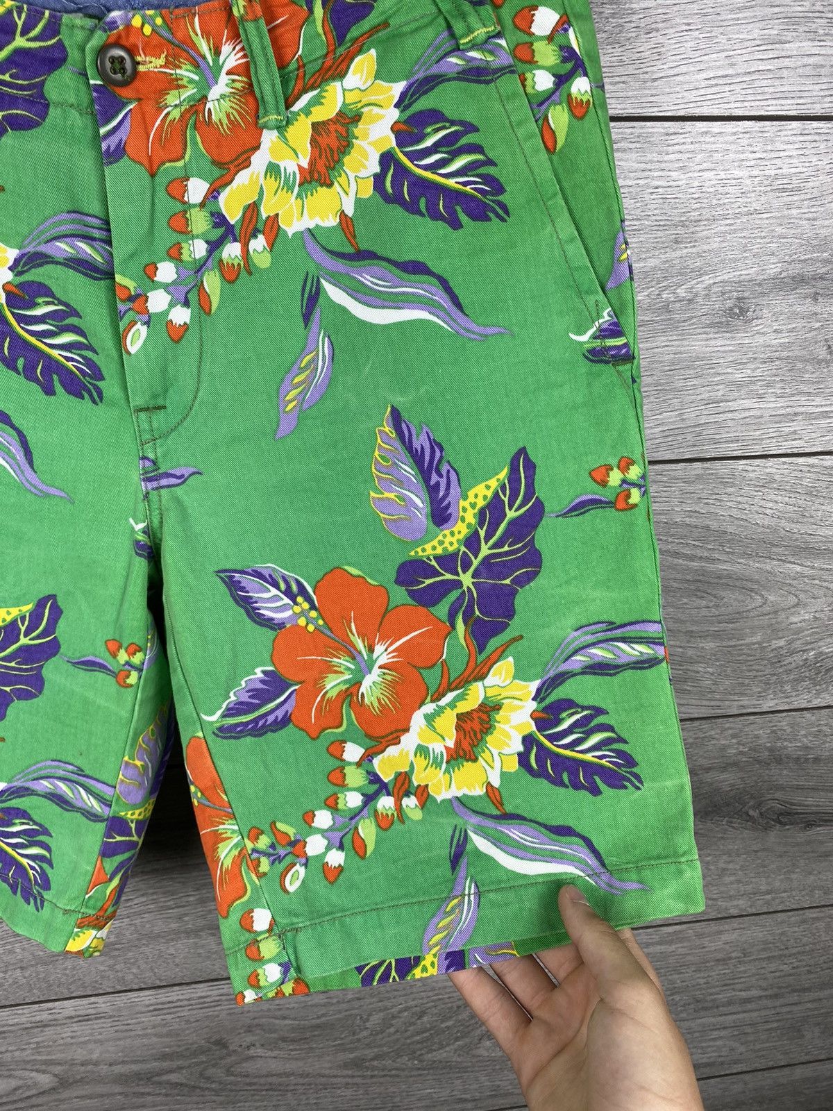 Polo Ralph Lauren BNWT Mens Vintage Polo Ralph Lauren Floral Shorts Y2K Size US 32 / EU 48 - 3 Thumbnail