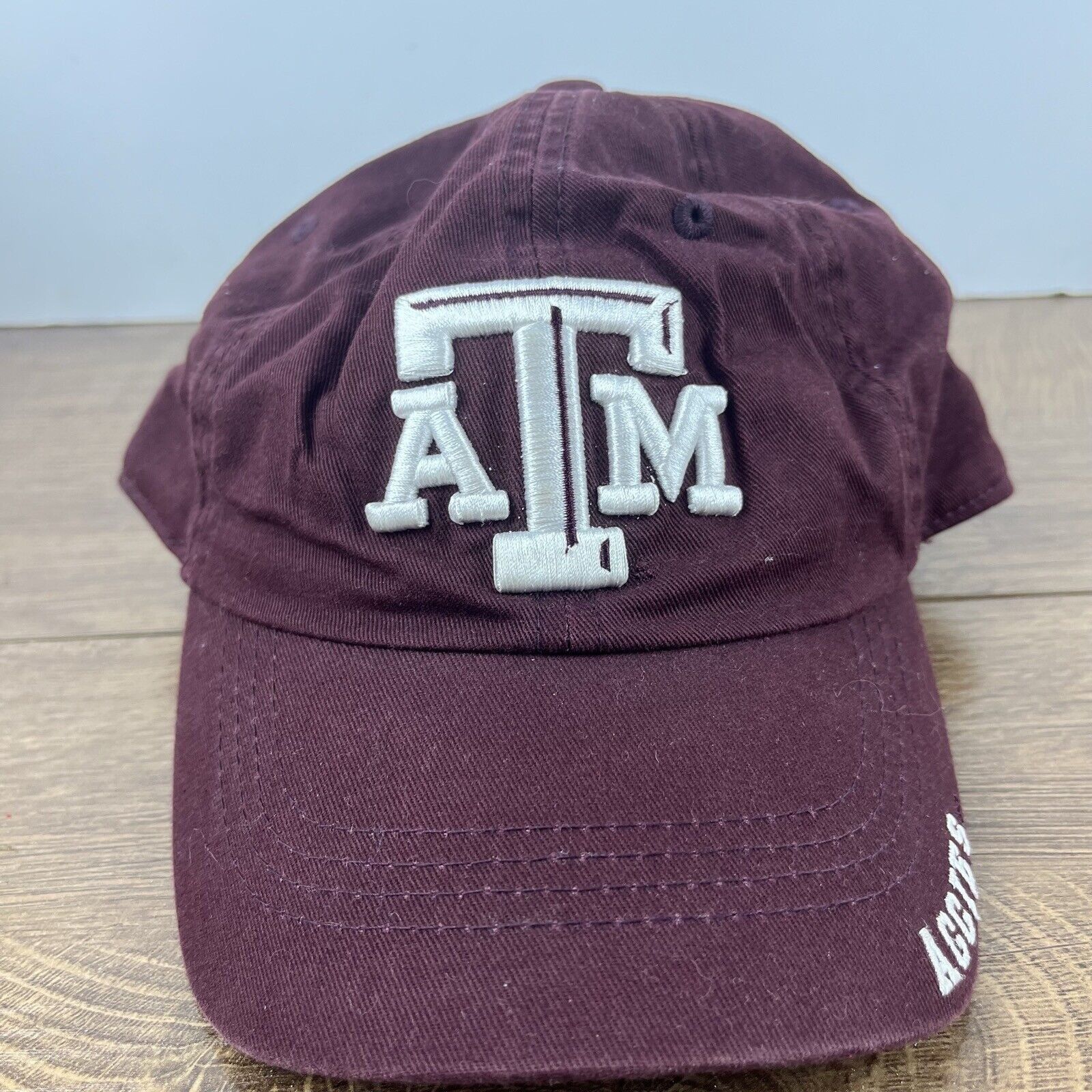 Other Texas A&M Aggies Hat Maroon Aggies Hat Adjustable Hat Red Ha Size ONE SIZE - 2 Thumbnail