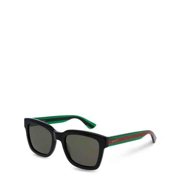 Gucci Men's Square Logo Sunglasses Size ONE SIZE - 1 Thumbnail